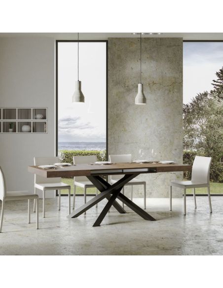 Tavolo da pranzo allungabile Aberdeen 90x160/420 cm Tavolo da pranzo allungabile Aberdeen 90x160/420 cm