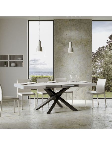 Tavolo da pranzo allungabile Aberdeen 90x180/440 cm Tavolo da pranzo allungabile Aberdeen 90x180/440 cm