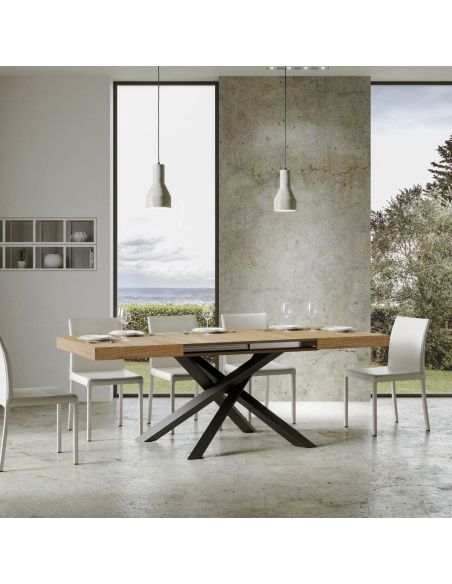 Tavolo da pranzo allungabile Aberdeen 90x180/440 cm Tavolo da pranzo allungabile Aberdeen 90x180/440 cm