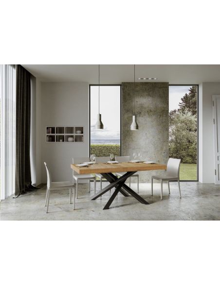 Tavolo da pranzo allungabile Aberdeen 90x180/440 cm Tavolo da pranzo allungabile Aberdeen 90x180/440 cm
