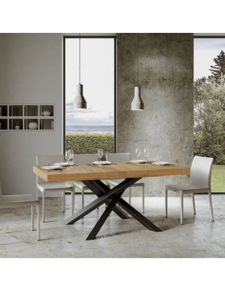 Tavolo da pranzo allungabile Aberdeen 90x180/440 cm Tavolo da pranzo allungabile Aberdeen 90x180/440 cm