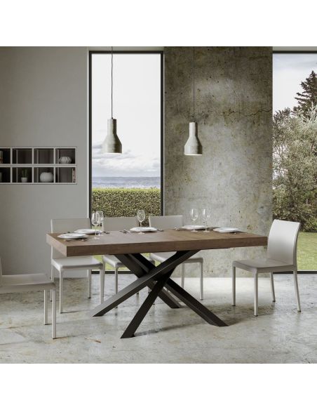 Tavolo da pranzo allungabile Aberdeen 90x180/440 cm Tavolo da pranzo allungabile Aberdeen 90x180/440 cm