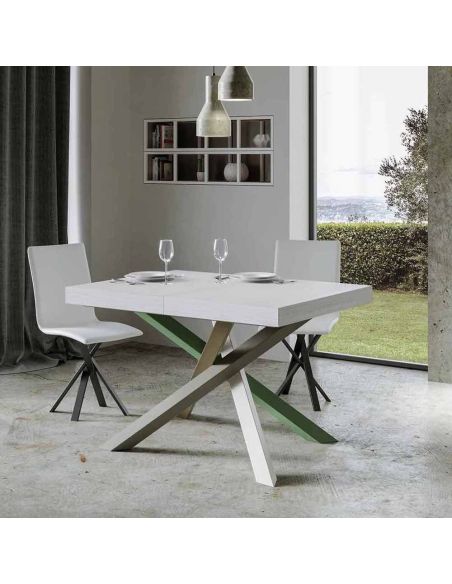 Tavolo da cucina allungabile Volantis 4A 90x130/390 cm