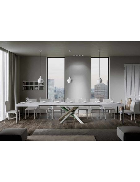 Tavolo da pranzo allungabile Aberdeen 4A 90x160/420 cm Tavolo da pranzo allungabile Aberdeen 4A 90x160/420 cm