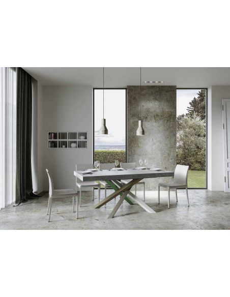 Tavolo da pranzo allungabile Aberdeen 4A 90x160/420 cm Tavolo da pranzo allungabile Aberdeen 4A 90x160/420 cm