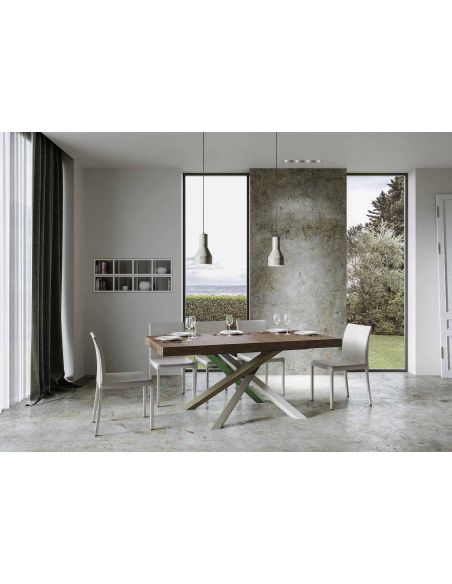 Tavolo da pranzo allungabile Aberdeen 4A 90x160/420 cm Tavolo da pranzo allungabile Aberdeen 4A 90x160/420 cm