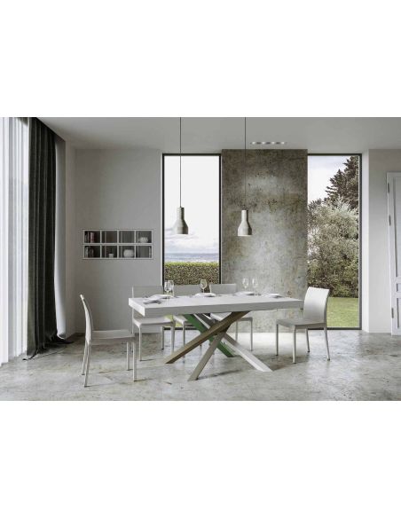 Tavolo da pranzo allungabile Aberdeen 4A 90x180/440 cm Tavolo da pranzo allungabile Aberdeen 4A 90x180/440 cm