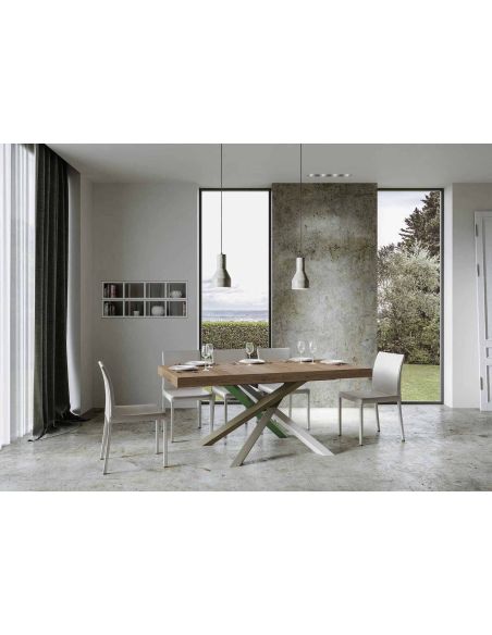 Tavolo da pranzo allungabile Aberdeen 4A 90x180/440 cm Tavolo da pranzo allungabile Aberdeen 4A 90x180/440 cm