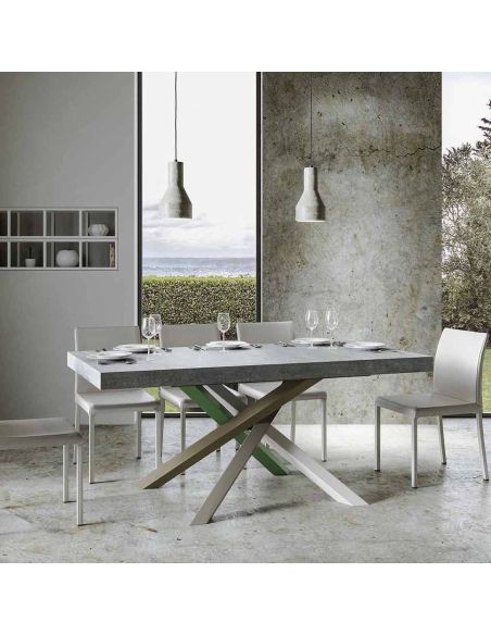 Tavolo da pranzo allungabile Aberdeen 4A 90x180/440 cm Tavolo da pranzo allungabile Aberdeen 4A 90x180/440 cm