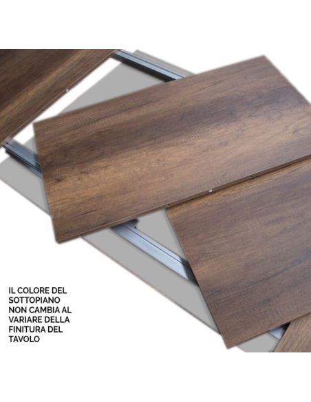 Tavolo da pranzo allungabile Aberdeen 4A 90x180/440 cm Tavolo da pranzo allungabile Aberdeen 4A 90x180/440 cm