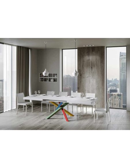 Tavolo da pranzo allungabile Aberdeen 4B 90x130/390 cm Tavolo da pranzo allungabile Aberdeen 4B 90x130/390 cm