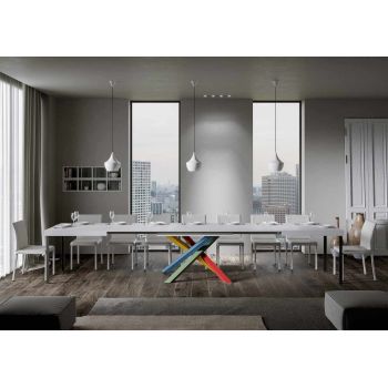 Tavolo da pranzo allungabile Aberdeen 4B 90x130/390 cm 2