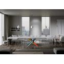 Tavolo da pranzo allungabile Aberdeen 4B 90x130/390 cm