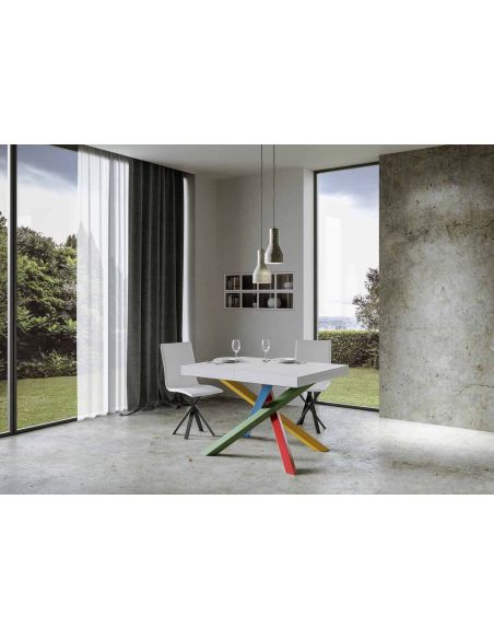 Tavolo da pranzo allungabile Aberdeen 4B 90x130/390 cm Tavolo da pranzo allungabile Aberdeen 4B 90x130/390 cm