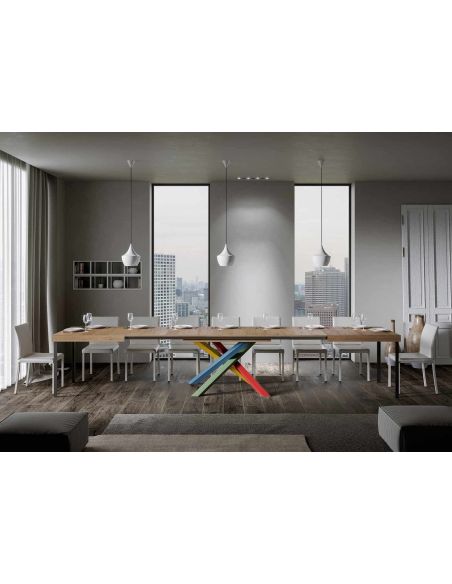 Tavolo da pranzo allungabile Aberdeen 4B 90x130/390 cm Tavolo da pranzo allungabile Aberdeen 4B 90x130/390 cm
