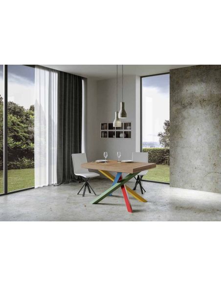 Tavolo da pranzo allungabile Aberdeen 4B 90x130/390 cm Tavolo da pranzo allungabile Aberdeen 4B 90x130/390 cm