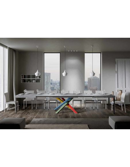 Tavolo da pranzo allungabile Aberdeen 4B 90x130/390 cm Tavolo da pranzo allungabile Aberdeen 4B 90x130/390 cm