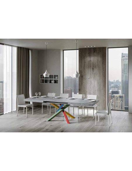 Tavolo da pranzo allungabile Aberdeen 4B 90x130/390 cm Tavolo da pranzo allungabile Aberdeen 4B 90x130/390 cm