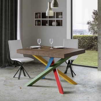 Tavolo da pranzo allungabile Aberdeen 4B 90x130/390 cm