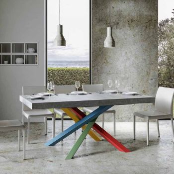 Tavolo da pranzo allungabile Aberdeen 4B 90x160/420 cm
