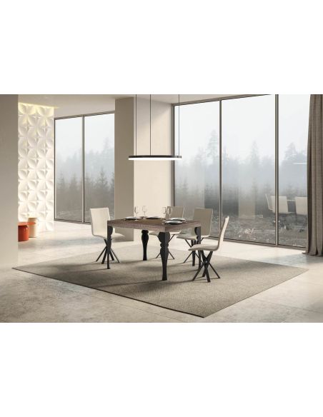 Tavolo allungabile design moderno Askim 90x130/390 cm Tavolo allungabile design moderno Askim 90x130/390 cm