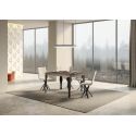 Tavolo allungabile design moderno Askim 90x130/390 cm