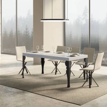 Tavolo allungabile design moderno Askim 90x160/420 cm