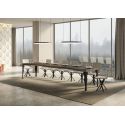 Tavolo allungabile design moderno Paxon 90x160/420 cm