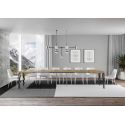 Tavolo da pranzo allungabile Narvik 90x160/420