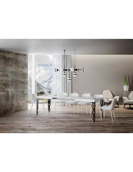 Tavolo da pranzo allungabile Narvik 90x180/440