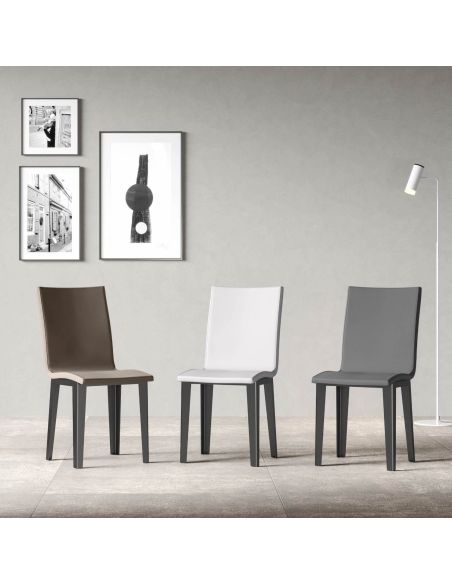 Sedia imbottita design moderno Alesund