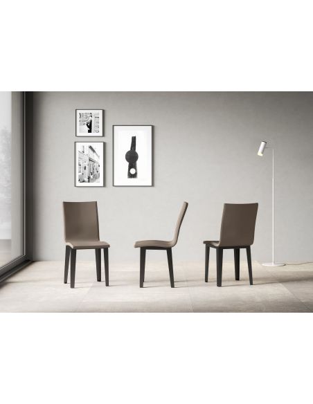 Sedia imbottita design moderno Alesund