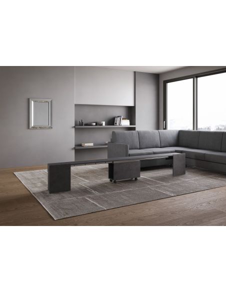 Consolle allungabile con panca Gram