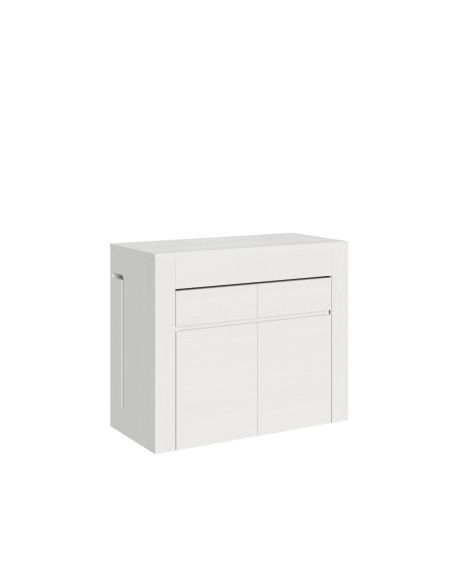 Consolle allungabile con doppia panca Gram Consolle allungabile con doppia panca Gram