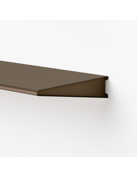 Mensola design moderno Wing in acciaio 60 cm o 90 cm