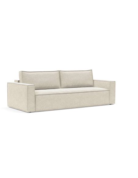 Divano letto matrimoniale Newilla - 357 Taura, Off White