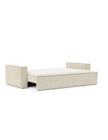 Divano letto matrimoniale Newilla - 357 Taura, Off White