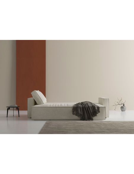 Divano letto matrimoniale Newilla - 357 Taura, Off White