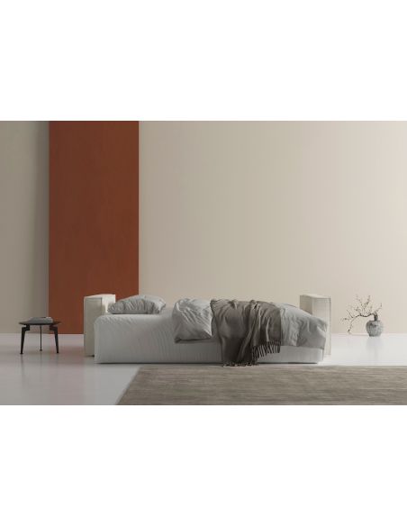 Divano letto matrimoniale Newilla - 357 Taura, Off White