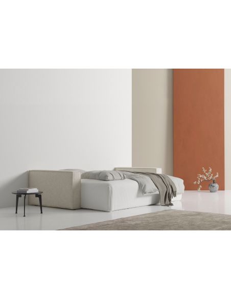 Divano letto matrimoniale Newilla - 357 Taura, Off White