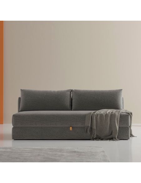 Divano letto matrimoniale con contenitore Osvald