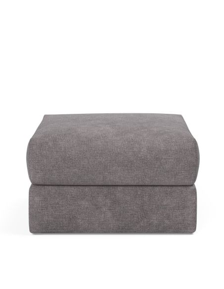 Pouf imbottito con contenitore salvaspazio Cornila Pouf imbottito con contenitore salvaspazio Cornila