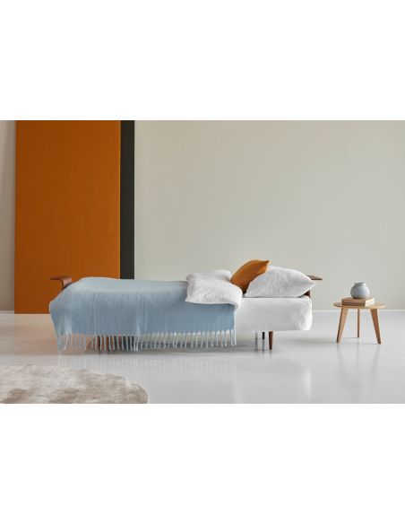 Divano letto Recast con braccioli a due posti - 357 Taura, Off White