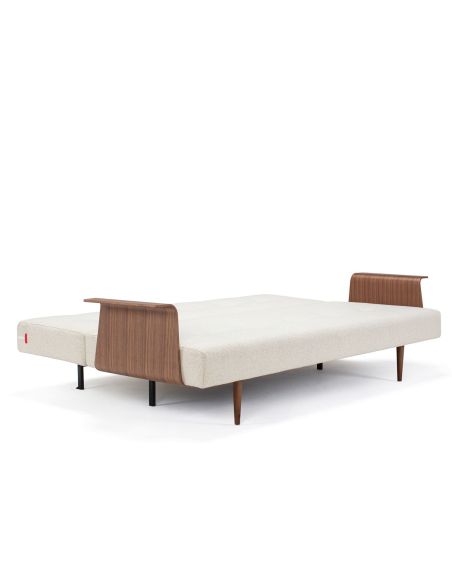 Divano letto Recast con braccioli a due posti - 357 Taura, Off White