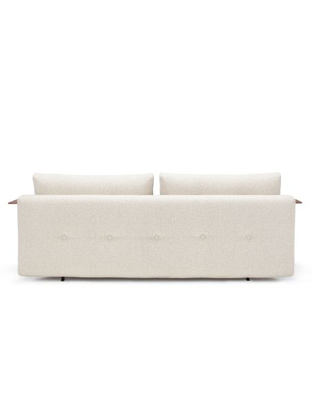 Divano letto Recast con braccioli a due posti - 357 Taura, Off White