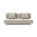 Divano letto matrimoniale su ruote 210 cm Longhorn - 539 Bouclé Beige