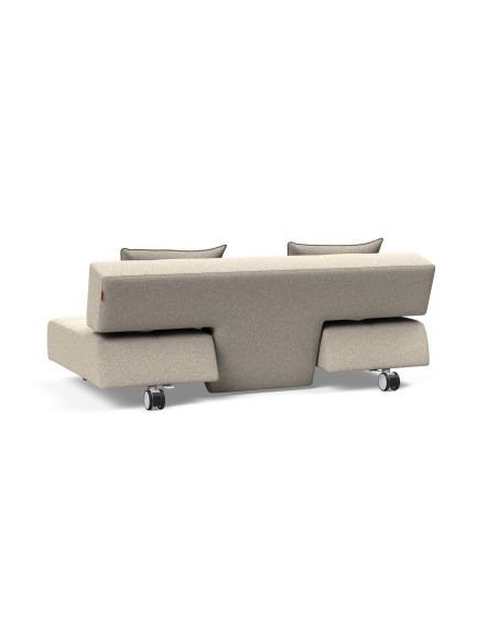 Divano letto matrimoniale su ruote 210 cm Longhorn - 539 Bouclé Beige Divano letto matrimoniale su ruote 210 cm Longhorn - 539 Bouclé Beige