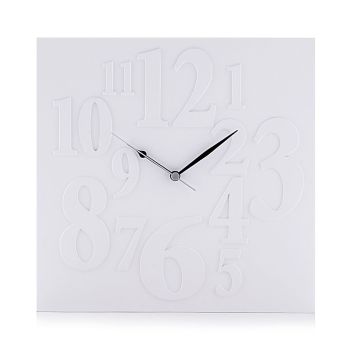 Orologio da parete design moderno Neville White 2