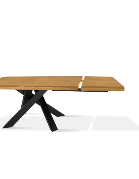Tavolo da pranzo in legno massello 160 x 90 cm Modern 160