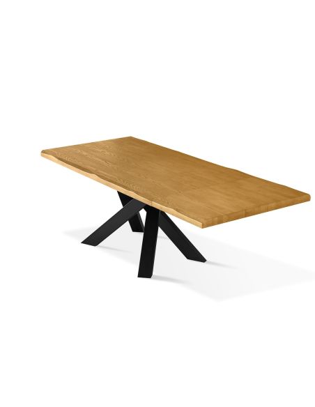 Tavolo da pranzo in legno massello 180 x 90 cm Modern 180 Tavolo da pranzo in legno massello 180 x 90 cm Modern 180